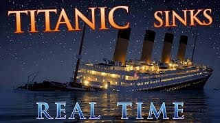 Titanic Sinks in Real Time