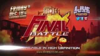 FINAL BATTLE - LIVE ON PPV - FRIDAY, DEC 18TH 9e/6p
