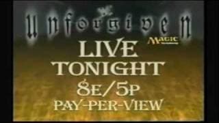 WWF Unforgiven 1999 Commercial