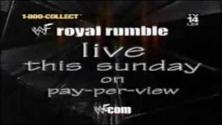 WWF Royal Rumble 2000 Commercial