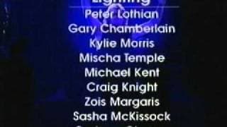 "Credits" from the 'Talk Of The Town Tour' VHS