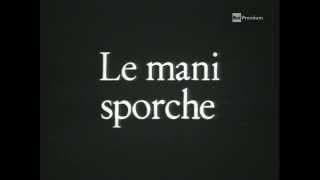 SCENEGGIATO TV  "LE MANI SPORCHE" DI E.PETRI   1978