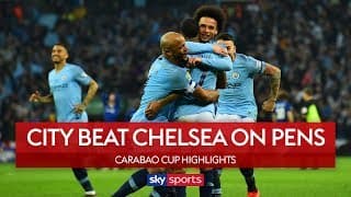 Chelsea 0-0 Man City | Carabao Cup