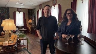 James Evans and Amy Gaipa on "Dirty Rhetoric" film - Interesting People on Long Island - 7/6/22