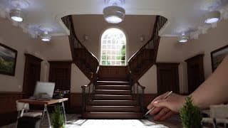 How to make a miniature set with a grand staircase, from scratch