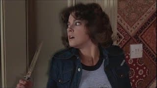 Lynne Frederick in Schizo (1976)