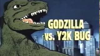 Cartoon Network - "Godzilla vs. Y2K Bug" 60sec promo (1999)