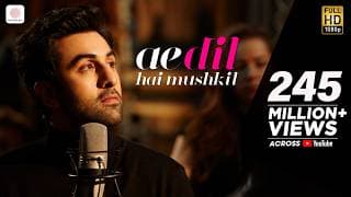 Ae Dil Hai Mushkil - Full Song Video | Karan Johar | Aishwarya, Ranbir, Anushka | Pritam | Arijit