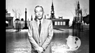Bing Crosby sings "White Christmas" - TV special 1961