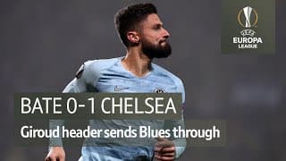 BATE Borisov 0-1 Chelsea | Europa League