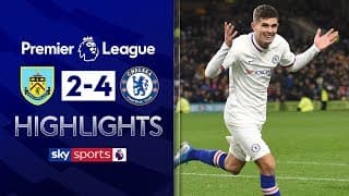 Burnley 2-4 Chelsea | Premier League