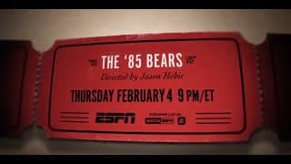 Chicago Bears "The '85 Bears" - ESPN "30 for 30" trailer