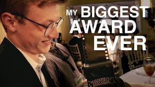 my biggest award yet | Austin Film Festival 2021