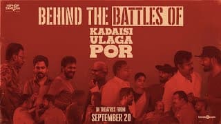 Behind The Battles of Kadaisi Ulaga Por | Hiphop Tamizha | HHT Entertainment