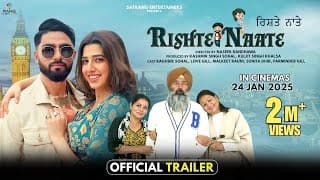 Rishte Naate (Official Trailer) | Raghbir Sohal & Love Gill | Gurpreet Mand | New Punjabi Movie 2025