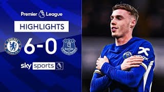 Chelsea 6-0 Everton - Premier League