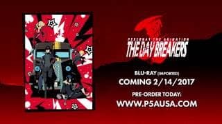PERSONA5 the Animation -THE DAY BREAKERS- Trailer