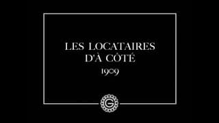 Les locataires d’à-côté (Émile Cohl, 1909)