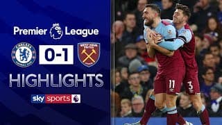 Chelsea 0-1 West Ham | Premier League
