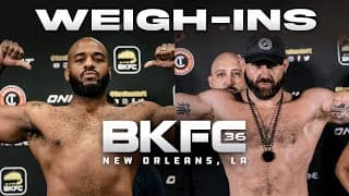 BKFC 36 - Live Weigh-Ins!