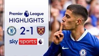 Chelsea 2-1 West Ham - Premier League