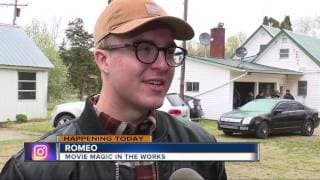 Stephen King short film being shot in Romeo