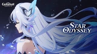 "Star Odyssey" Animated Short | Genshin Impact #GenshinImpact #Skirk #FightLikeSkirk