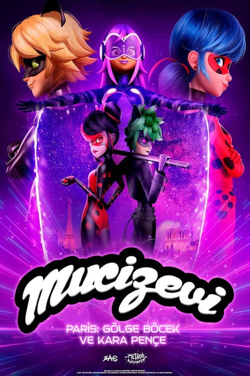 Miraculous World: Paris, Tales of Shadybug and Claw Noir